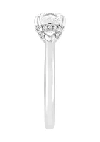 1.59 ct. t.w. Lab-Created Diamond Solitaire Ring in 14K White Gold