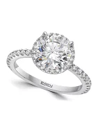 2.46 ct. t.w. Lab Created Diamond Round Solitaire Ring in 14K White Gold