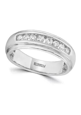 1/2 ct. t.w. Lab Created Diamond Band Ring in 14K White Gold