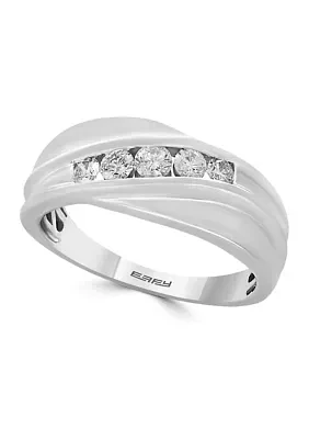  3/8 ct. t.w. Lab Grown Diamond Band in 14K White Gold 