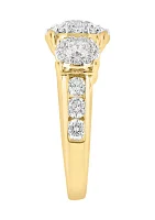 2.89 ct. t.w. Lab Grown Diamond Ring 14K Yellow Gold