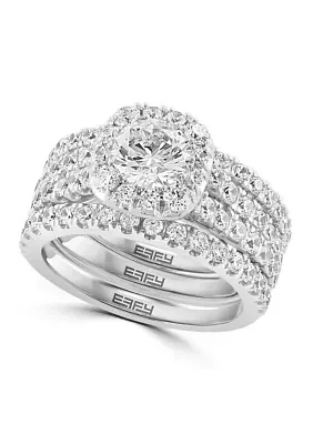 2.91 ct. t.w. Lab Created Diamond Ring in 14K White Gold