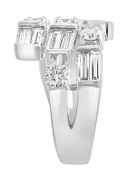 Lab Grown Diamond Ring in 14K White Gold