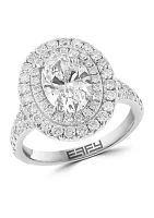 2.94 ct. t.w. Lab Grown Diamond Ring in 14K White Gold