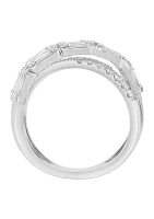  14K White Gold 1.28 ct. t.w. Lab Grown Diamond Ring 