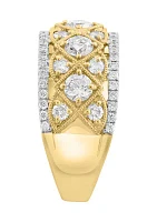 1.38 ct. t.w. Lab Grown Diamond Ring in 14K Yellow Gold