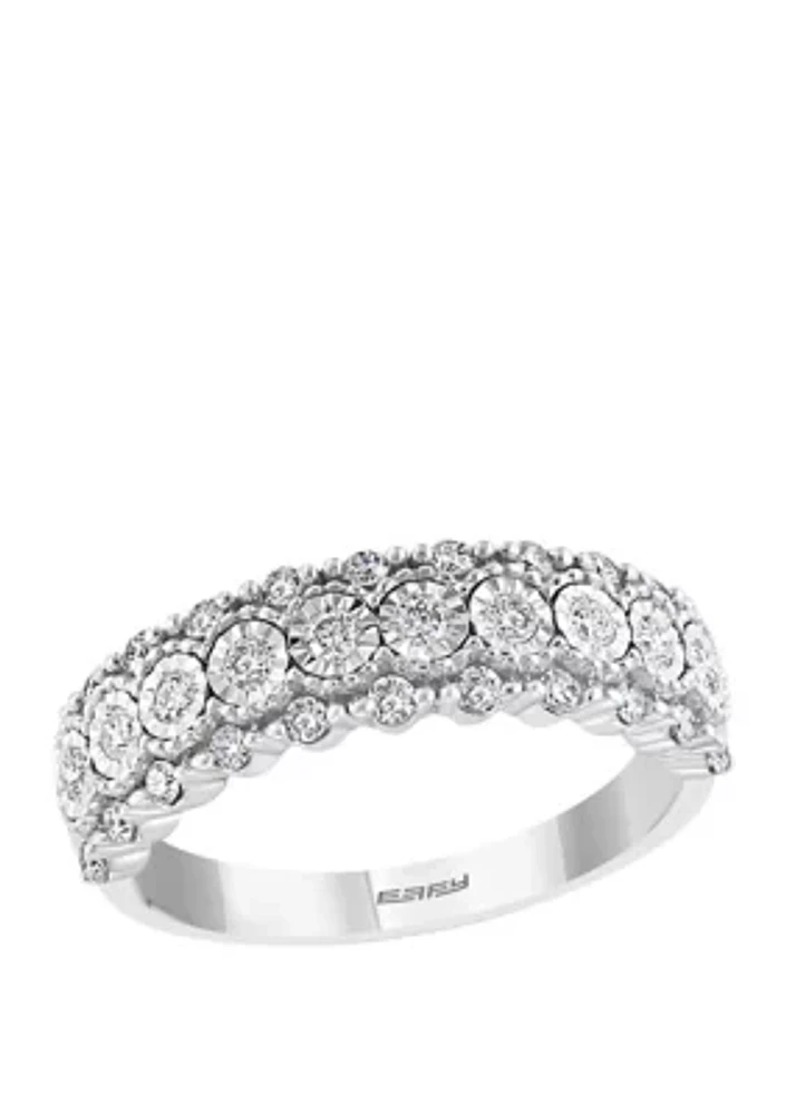 1/2 ct. t.w. Diamond Band in 14K White Gold