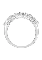 1/2 ct. t.w. Diamond Miracle Set Ring in Sterling Silver