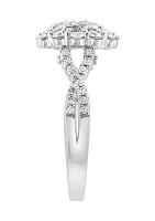 1.47 ct. t.w. Diamond Ring in 14K White Gold