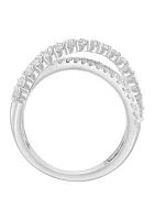 14K White Gold Diamond Ring