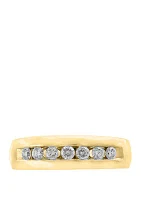 Men's 1/2 ct. t.w. Diamond Band 14k Yellow Gold