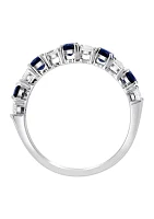 2.54 ct. t.w. Sapphire Ring in 14K White Gold 