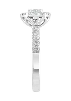 3/4 ct. t.w. Diamond Miracle Set Ring in 14K White Gold