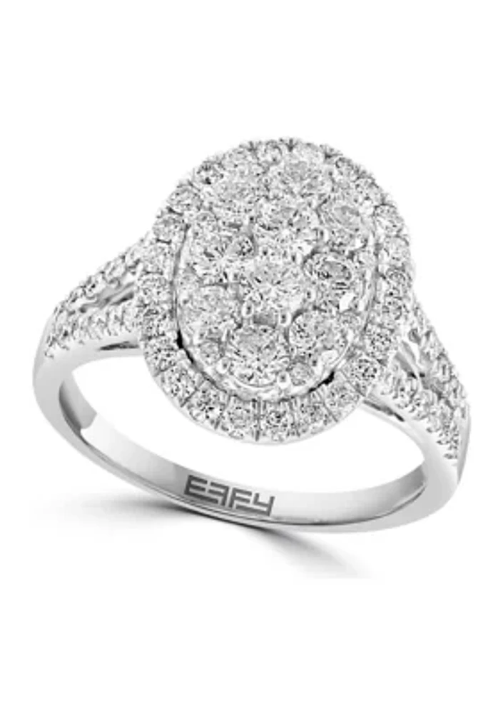 1.46 ct. t.w. Diamond Ring in 14K White Gold