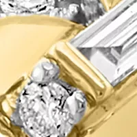 1/2 ct. t.w. Diamond Crossover Ring in 14K Yellow Gold