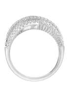 14K White Gold Diamond Ring