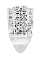 3/4 ct. t.w. Miracle Set Diamond Ring in 14K White Gold