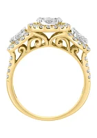 1.2 ct. t.w. Diamond Ring in 14K Yellow Gold