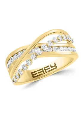 3/4 ct. t.w. Diamond Ring in 14K Yellow Gold