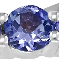 7/8 ct. t.w. Tanzanite Ring in Sterling Silver