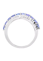 7/8 ct. t.w. Tanzanite Ring in Sterling Silver