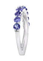 7/8 ct. t.w. Tanzanite Ring in Sterling Silver