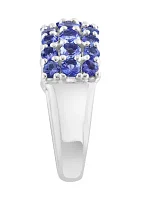 Tanzanite Ring in Sterling Silver