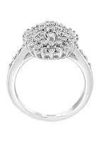 1/4 ct. t.w. Diamond Miracle Set Ring in Sterling Silver