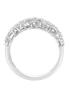 ct. t.w. Diamond Band Ring in 14K White Gold