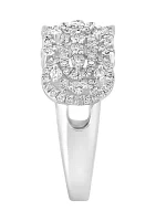 ct. t.w. Diamond Band Ring in 14K White Gold