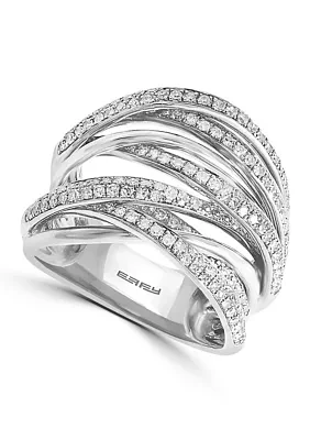 3/4 ct. t.w. Diamond Ring in 14K White Gold