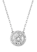 1.52 ct. t.w. Lab Grown Diamond Round Pendant Necklace in 14K White Gold