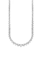 2.91 ct. t.w. Diamond Tennis Necklace in 14k White Gold 