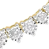 2.91 ct. t.w. Diamond Necklace in 14K White and Yellow Gold