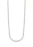 2.91 ct. t.w. Diamond Necklace in 14K White and Yellow Gold