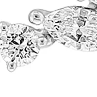 ct. t.w. Diamond Necklace in 14K White Gold