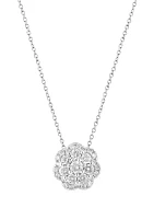 1.01 ct. t.w. Diamond Necklace in 14K White Gold