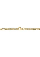 14K Yellow Gold Diamond Necklace 