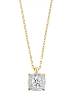 1 ct. t.w. Lab Created Diamond Pendant Necklace in 14K Yellow Gold