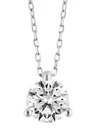 1.51 ct. t.w. Lab Created Diamond Pendant Necklace in 14K White Gold