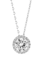 1.56 ct. t.w. Lab Created Diamond Pendant Necklace in 14K White Gold