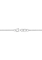   14K White Gold Lab Grown Diamond Necklace