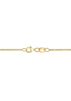 3/8 ct. t.w. Lab Created Diamond, 7.2 ct. t.w. Lab Created Sapphire Pendant Necklace in 14K Yellow Gold