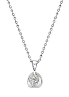 1/3 ct. t.w. Diamond Solitaire Necklace in 14k White Gold