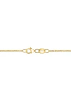 1/4 ct. t.w. Diamond Doorknocker Pendant Necklace in 14K Yellow Gold