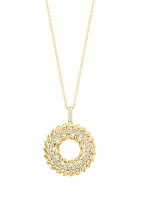 1/2 ct. t.w. Diamond Pendant Necklace in 14K Yellow Gold