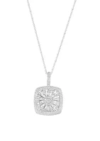 7/8 ct. t.w. Diamond Pendant Necklace in 14K White Gold 