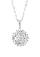 5/8 ct. t.w. Diamond Pendant Necklace in 14K White Gold 