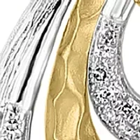 1/3 ct. t.w. Diamond Pendant Necklace in 14K White and Yellow Gold