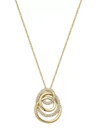 1/2 ct. t.w. Diamond Pendant Necklace in 14K Yellow Gold